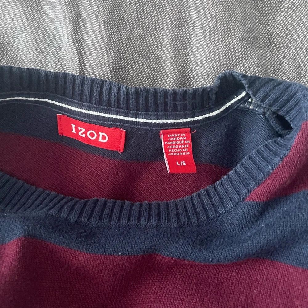 IZOD Striped Sweater